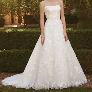 Soft Sweetheart A-Line Bridal Dress